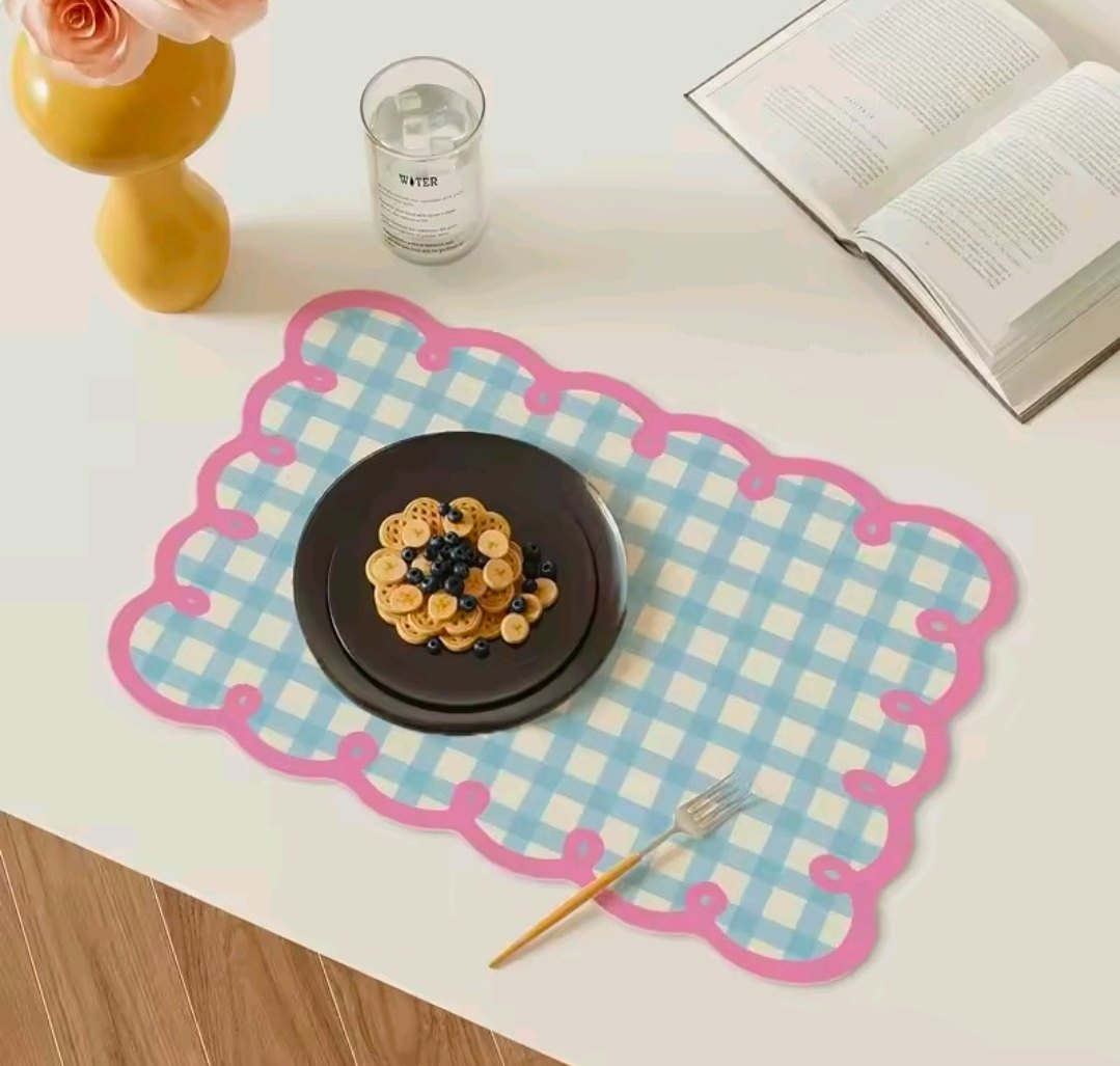 방수 PU 가죽 내열 식탁 매트