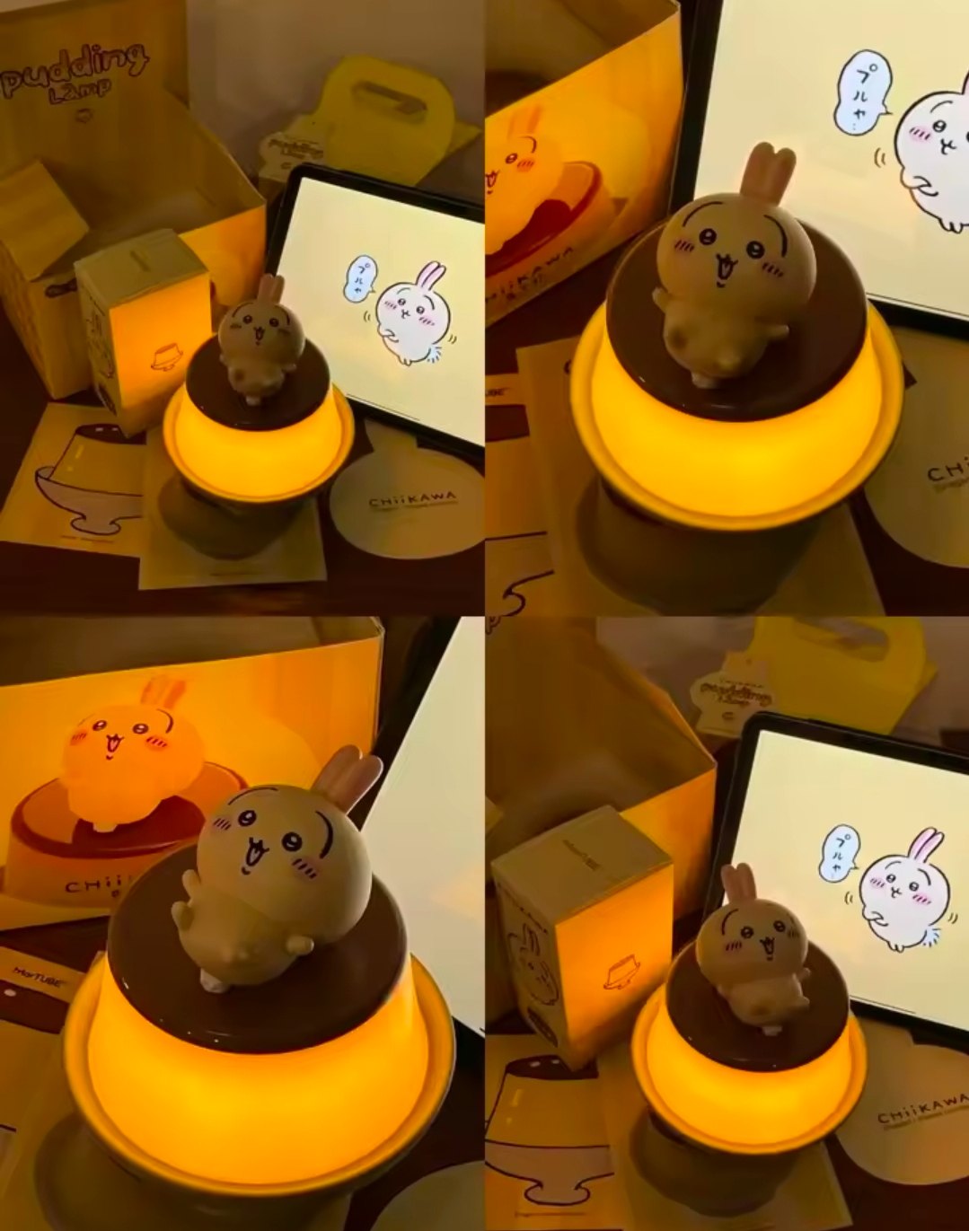 치이카와 우사기 푸딩 무드등